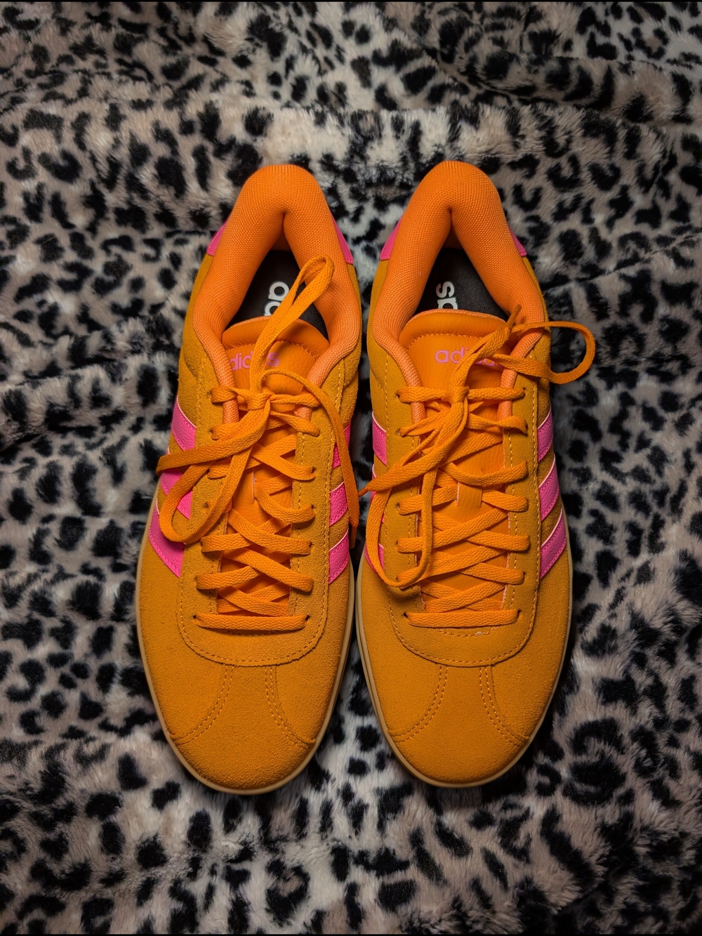 Adidas Women’s Orange & Pink Classic Sneakers